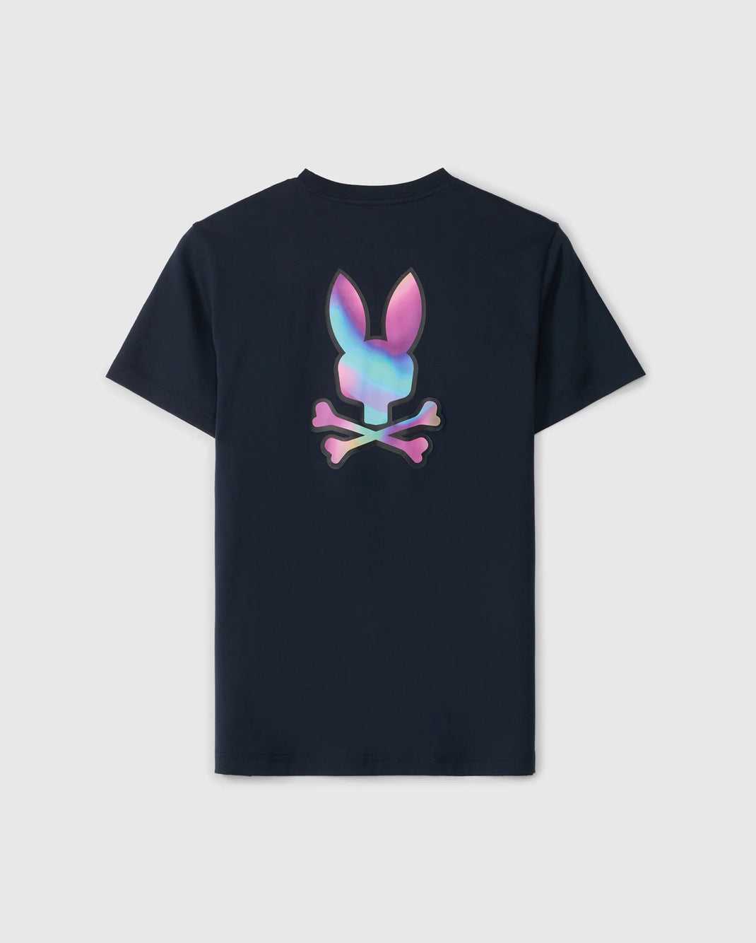 Tees Psycho Bunny Tyler Back Graphic Tee Bleu Marine Homme | BMX-66527334